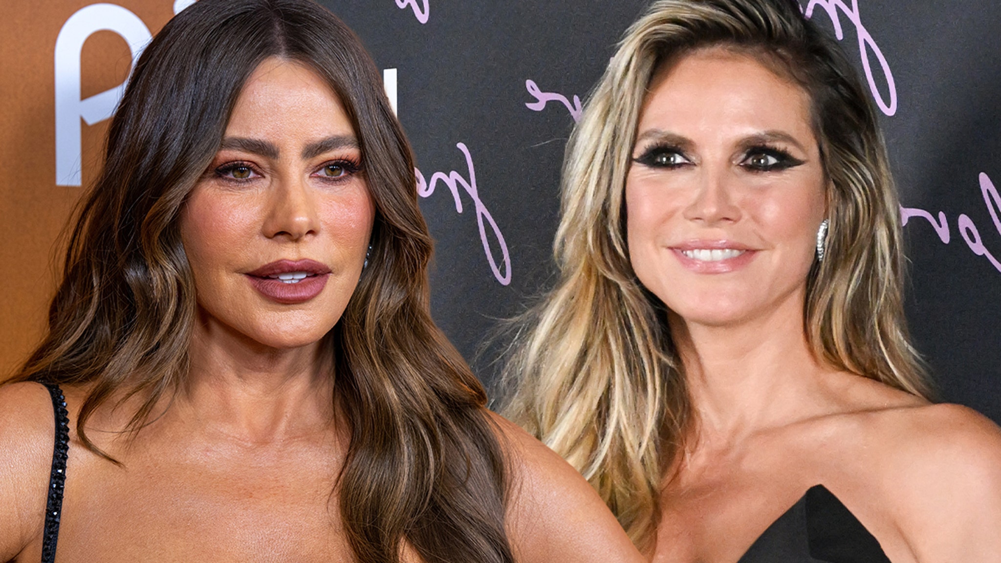 Sofia Vergara and Heidi Klum Bring the Heat at Paris Fashion Week