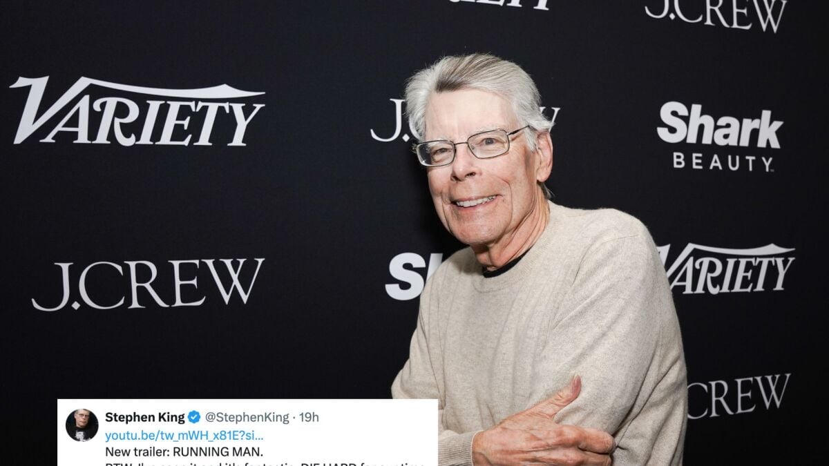 Stephen King’s 11-Word Review of ‘The Running Man’