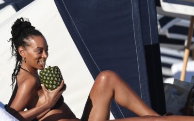 Solange Knowles and Boyfriend Gio Escobar Seen in Miami Beach