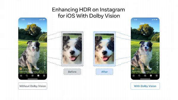 Enhanced HDR Dolby Vision Support Now on Instagram by Meta