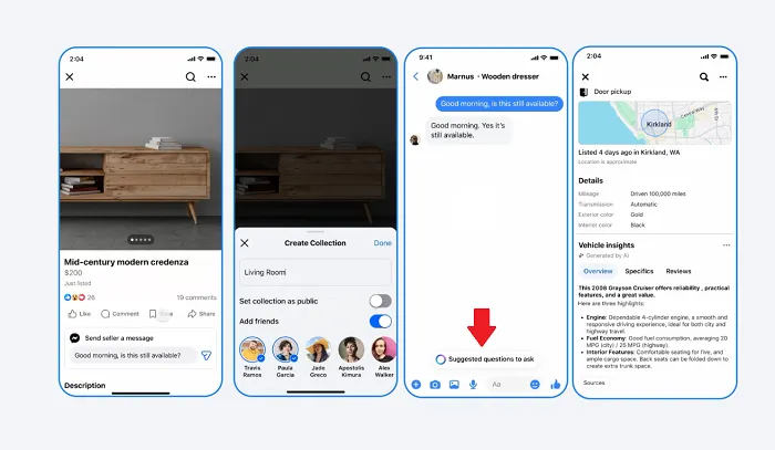 AI Tools Added to Facebook Marketplace