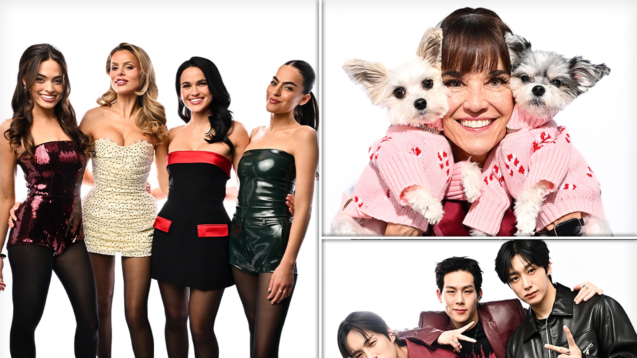 Brooks Nader and Sisters Shine in Tiny Dresses at Jingle Ball