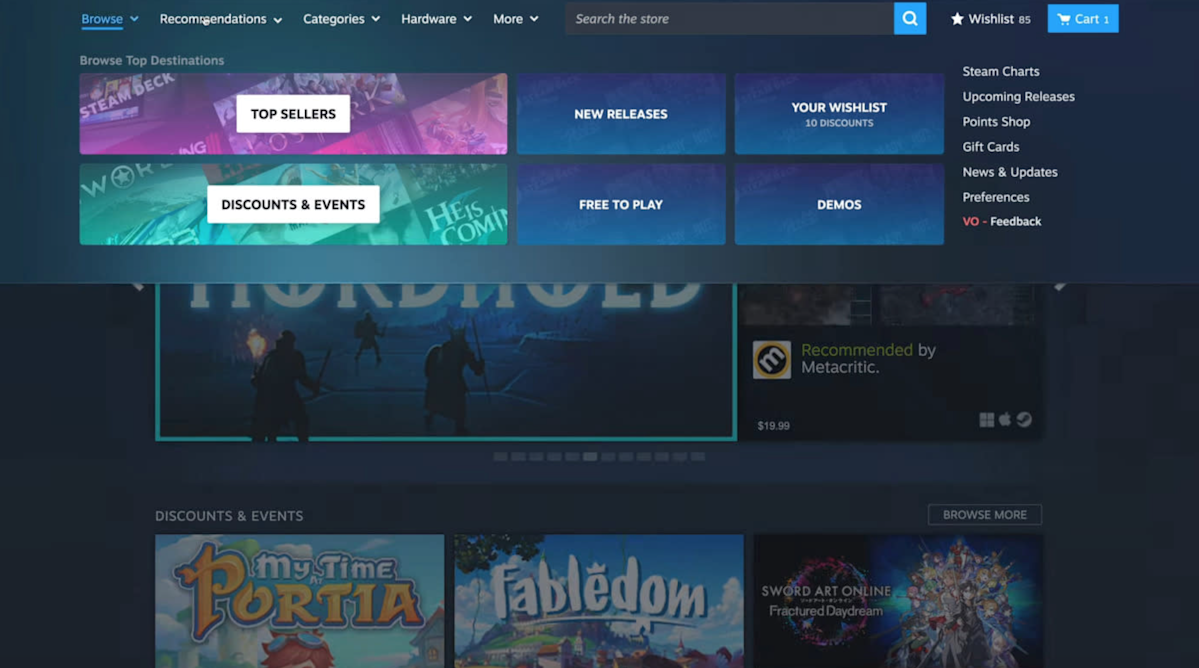 Steam and Valve’s Online Games Experience Outage