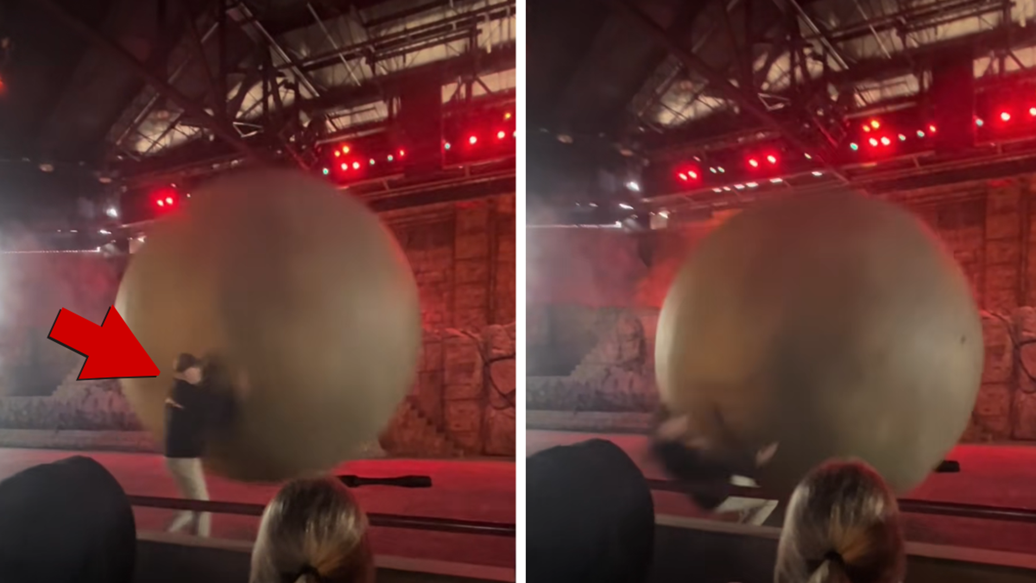 Giant Boulder Hits Disney World Employee in Shocking Video