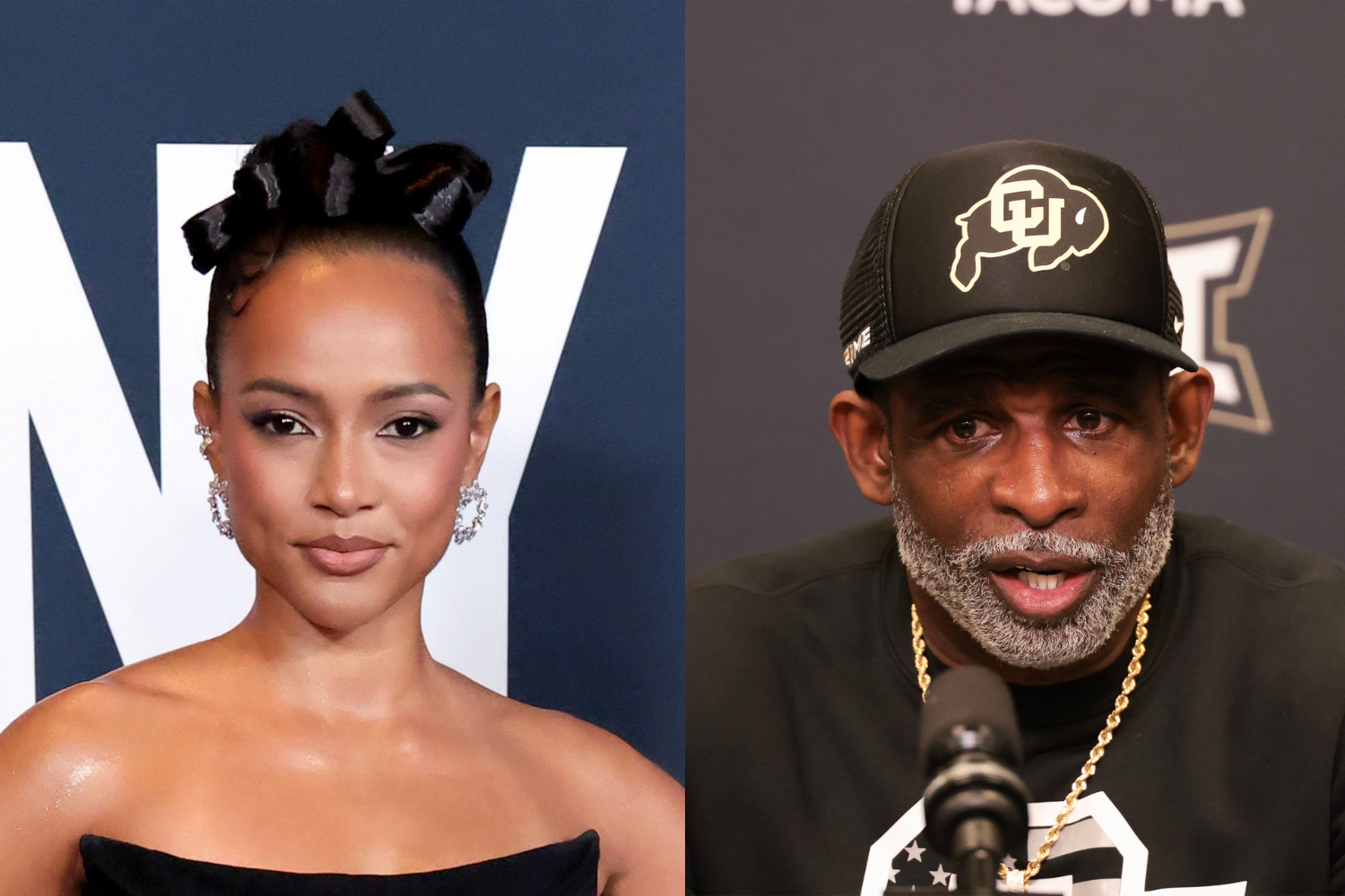 Cozy Pic Shared by Karrueche Tran and Deion Sanders