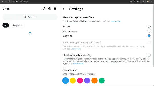 Standalone Chat App on Desktop Launched by X