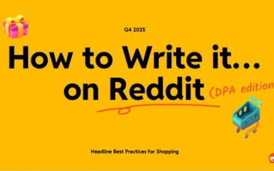 Direct Product Ads Tips from Reddit