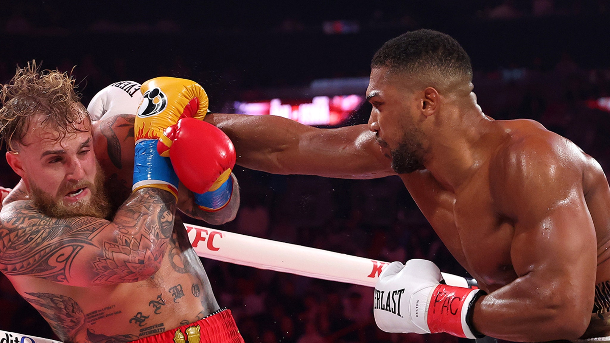 Anthony Joshua Knocks Out Jake Paul in Stunning Match