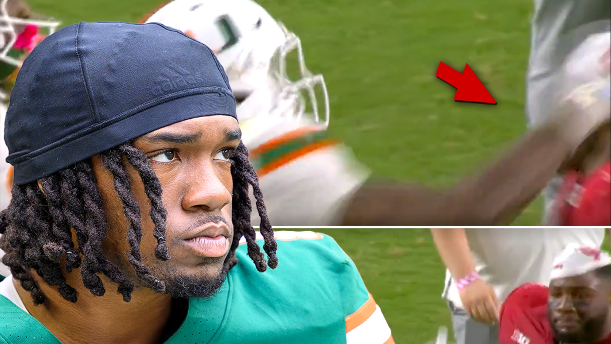 Mark Fletcher Jr. Confronts Indiana Player After CFP Loss