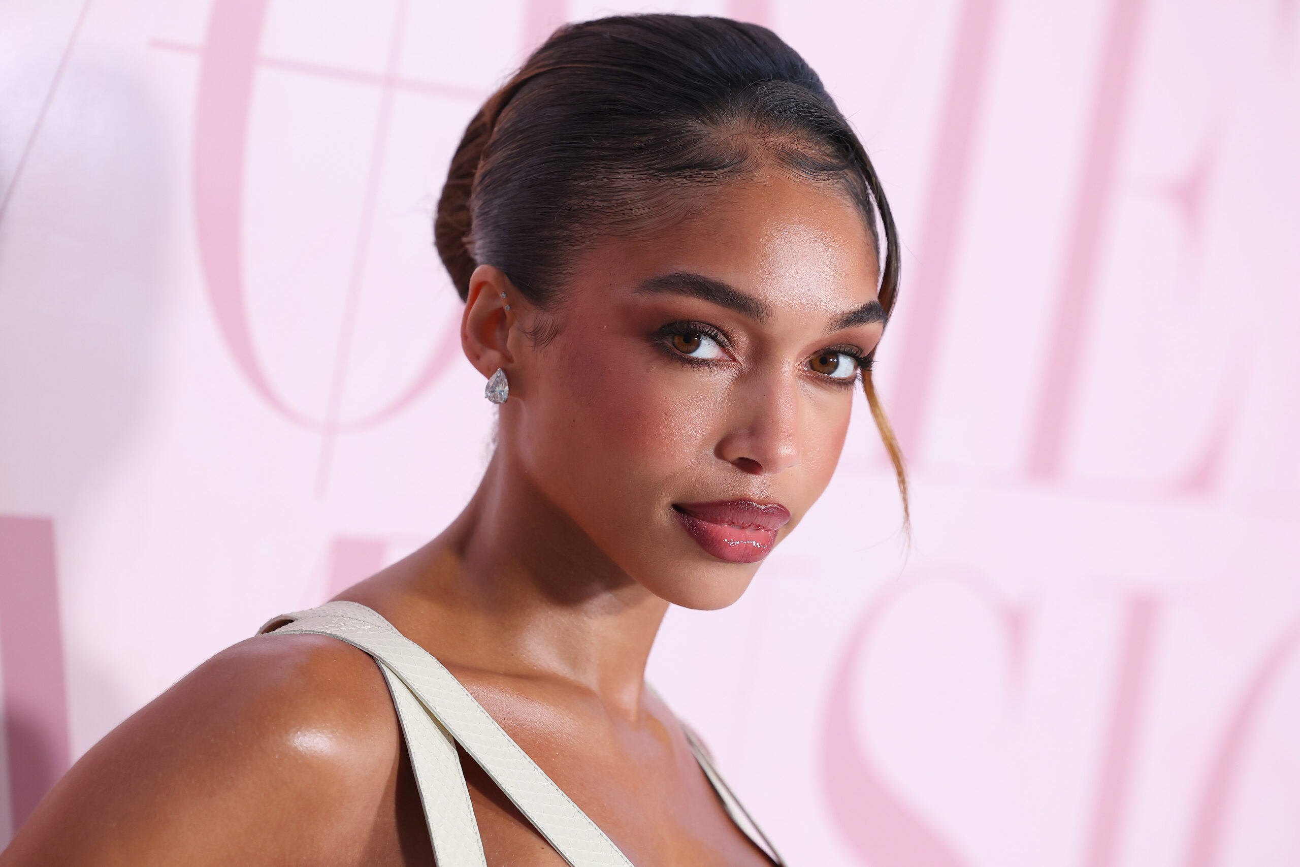 Curves Served by Lori Harvey in New Vacation Photo