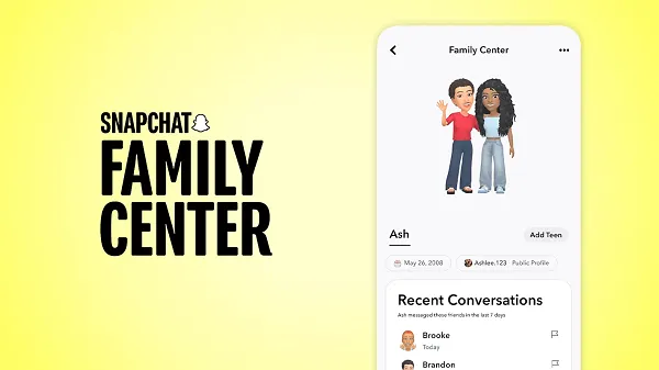 Family Center Gains New Insights on Snapchat