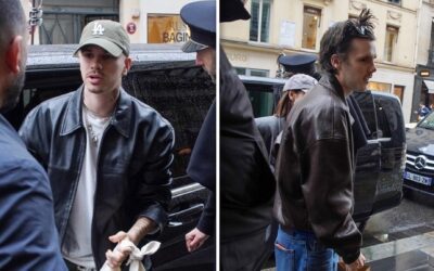 Beckham Brothers Enjoy Paris Outing with Girlfriends Amid Drama