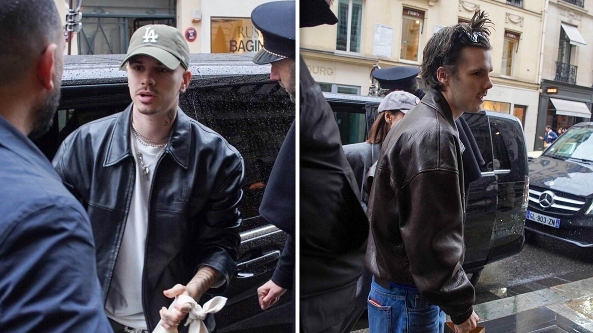 Beckham Brothers Enjoy Paris Outing with Girlfriends Amid Drama