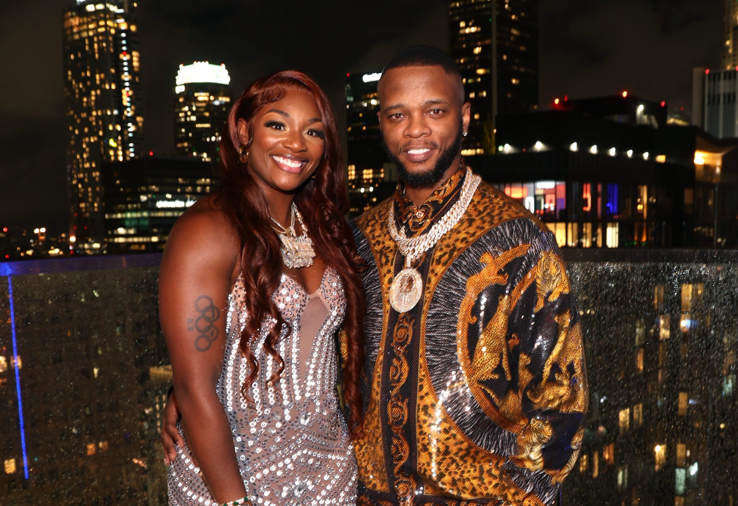 Valentine’s Surprise: Papoose Wows Claressa Shields