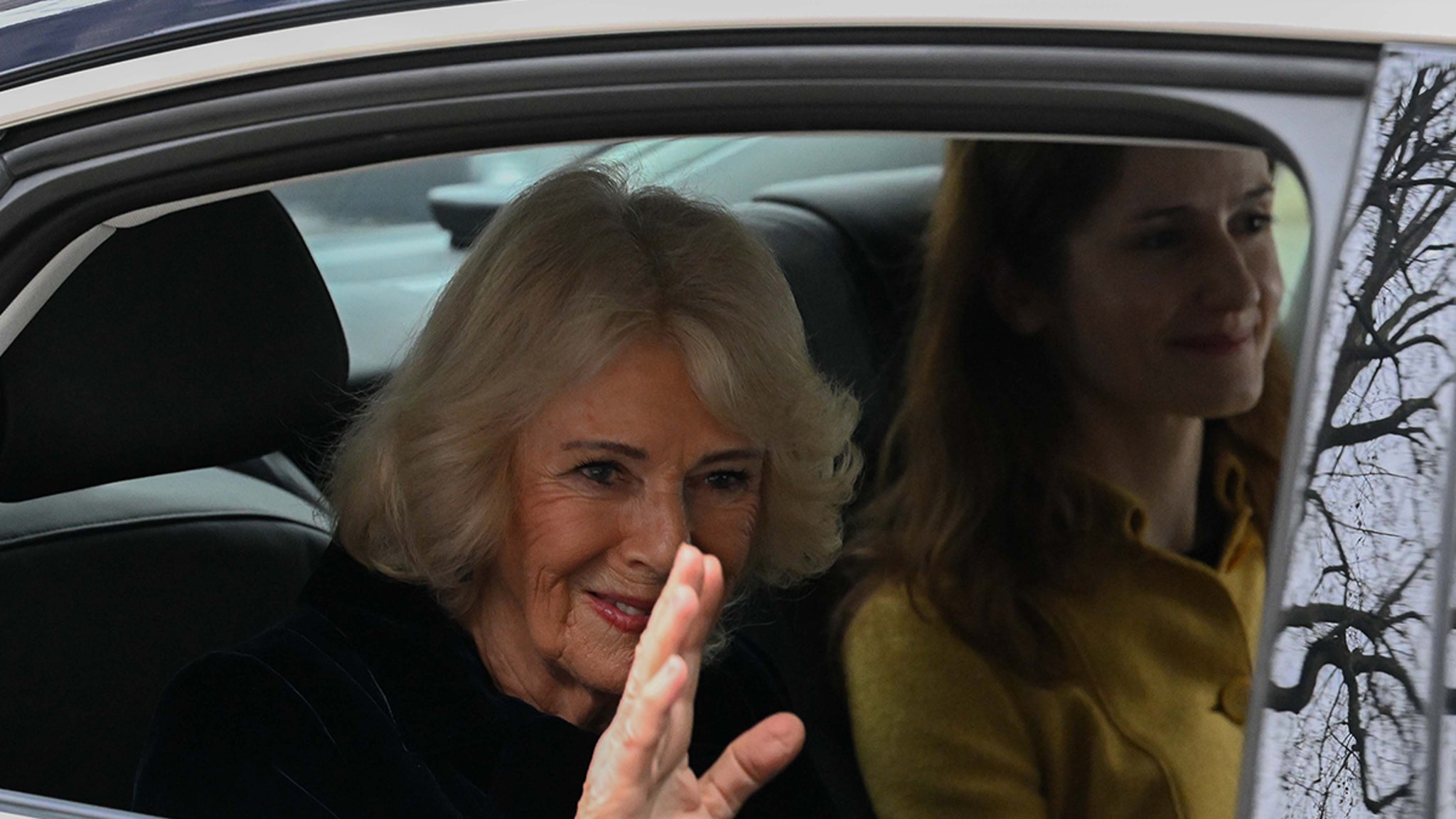 Queen Camilla Skips Questions on Ex-Prince Andrew’s Arrest