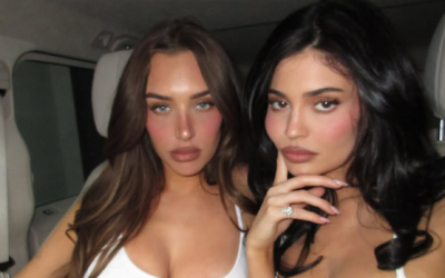 Tiny Matching Tank Tops Worn by Kylie Jenner & Stassie Karanikolaou