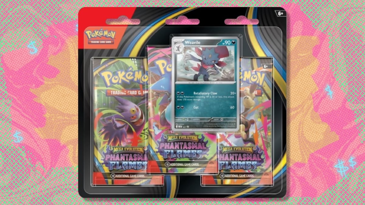 Phantasmal Flames Triple Pack Weavile: Lowest Price Alert