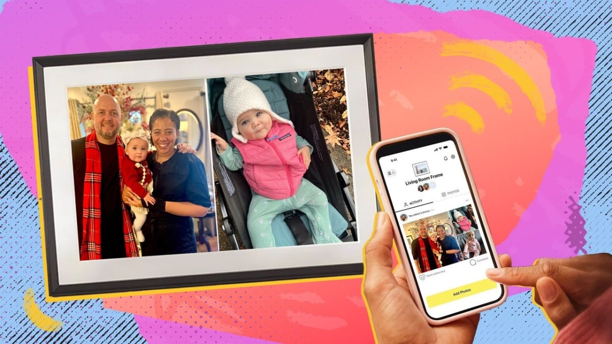 Upload Toddler Photos on the Go with Aura Frame
