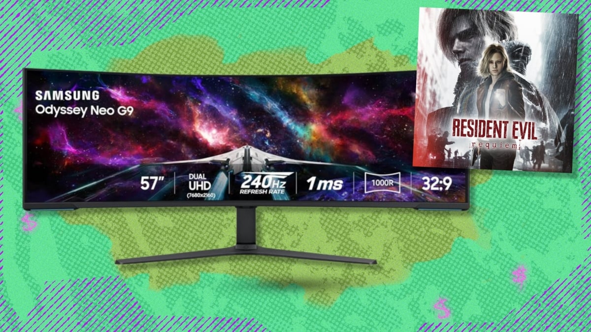 Samsung 57-inch Neo G9 Gaming Monitor Deal: $800 Off + Free Game