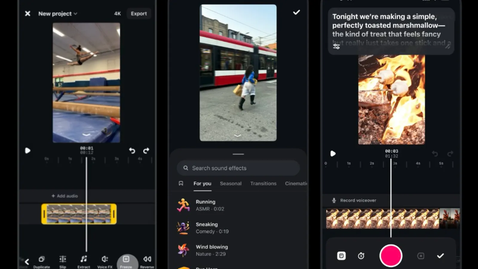 New Tools Including Freeze Frame Added to Edits by Meta