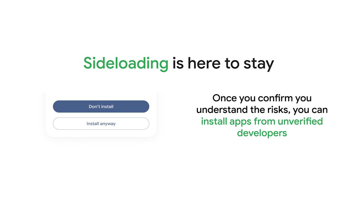 Android’s New One-Time Security Process Hides App Sideloading