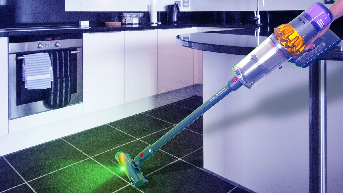 Laser-Guided Dyson Vacuum: Save 0 and Discover Hidden Dust
