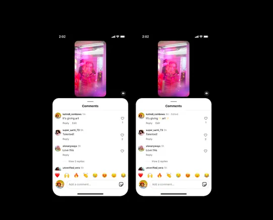 Comment Editing Now Available on Instagram