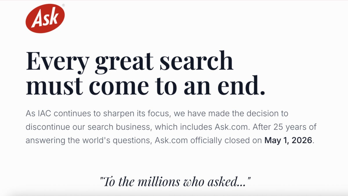 Ask.com Is Gone: Why Bringing Back AskJeeves as a Bot Is a Mistake