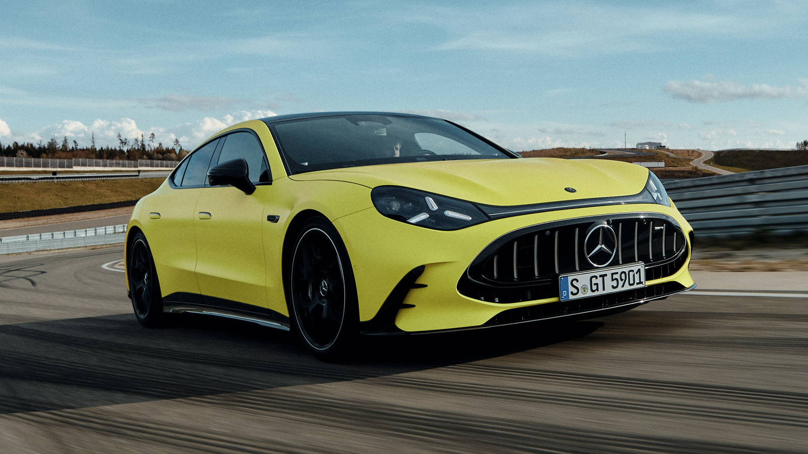 Electric GT 4-Door from Mercedes-AMG Challenges Porsche Taycan