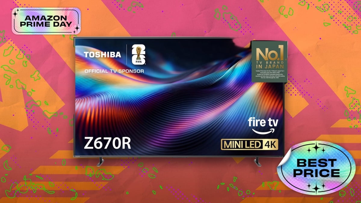 Toshiba 85-inch Z670R Mini-LED TV: Save $500 This Prime Day