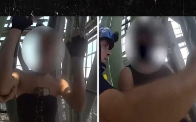 Empire State Building Climbers’ Arrest Captured on Body Cam