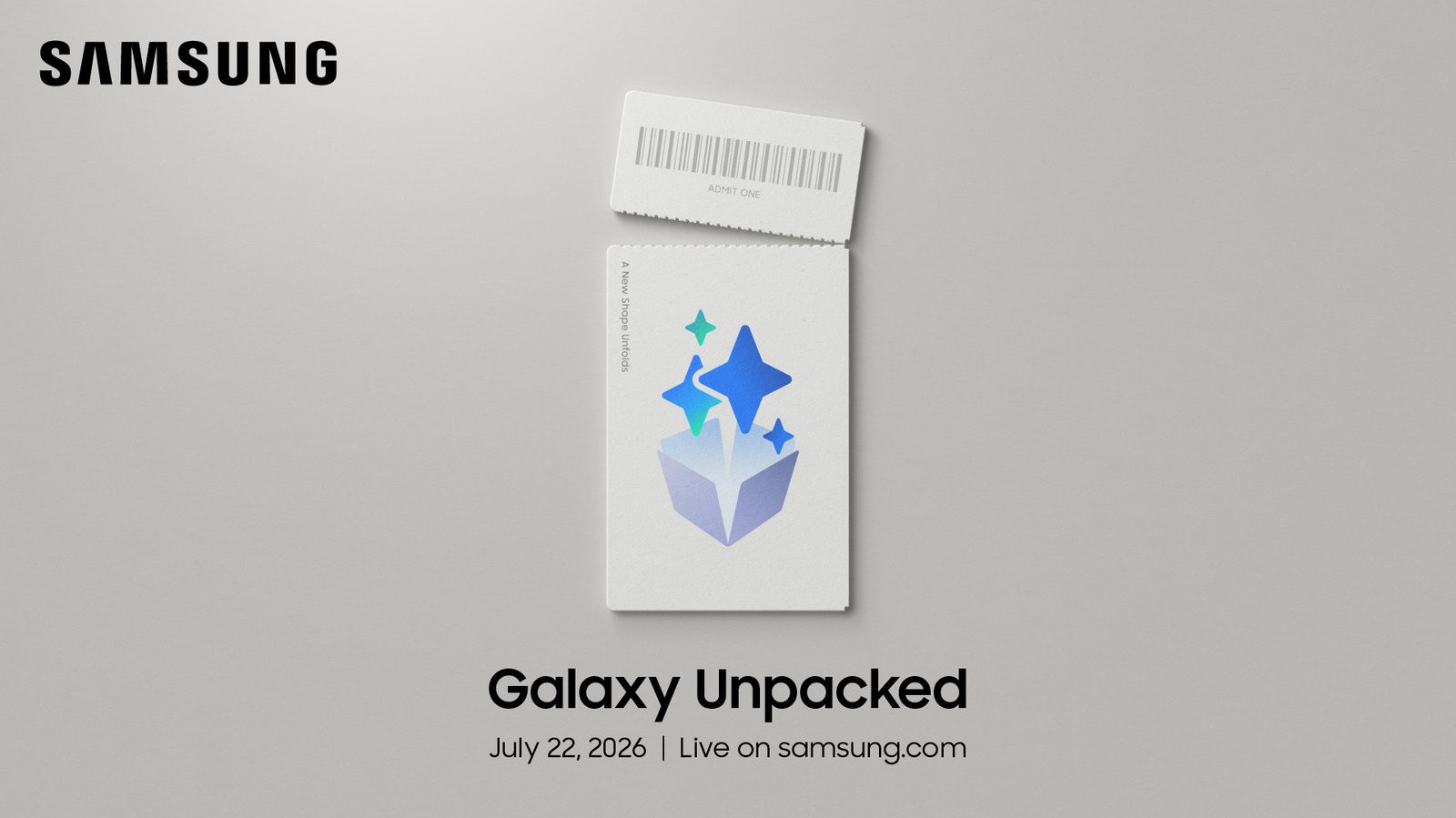 Samsung Galaxy Unpacked Launch Scheduled for July 22