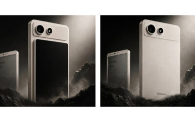 E Ink Phone by Hisense Features Snap-On Full-Color LCD