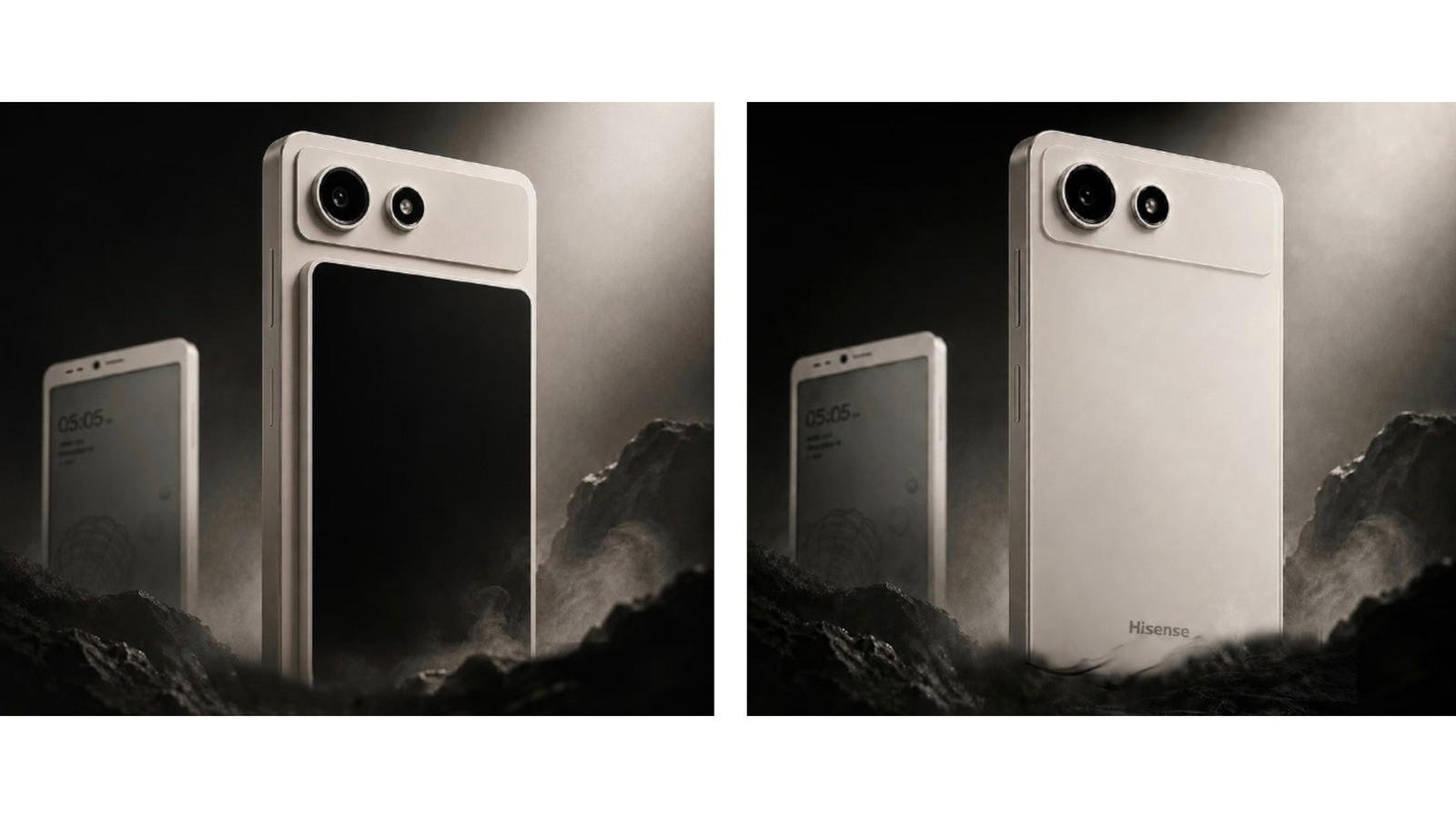 E Ink Phone by Hisense Features Snap-On Full-Color LCD