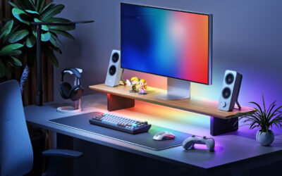 Monitor Stand by Nanoleaf: Brighten Your Desk Space Effortlessly