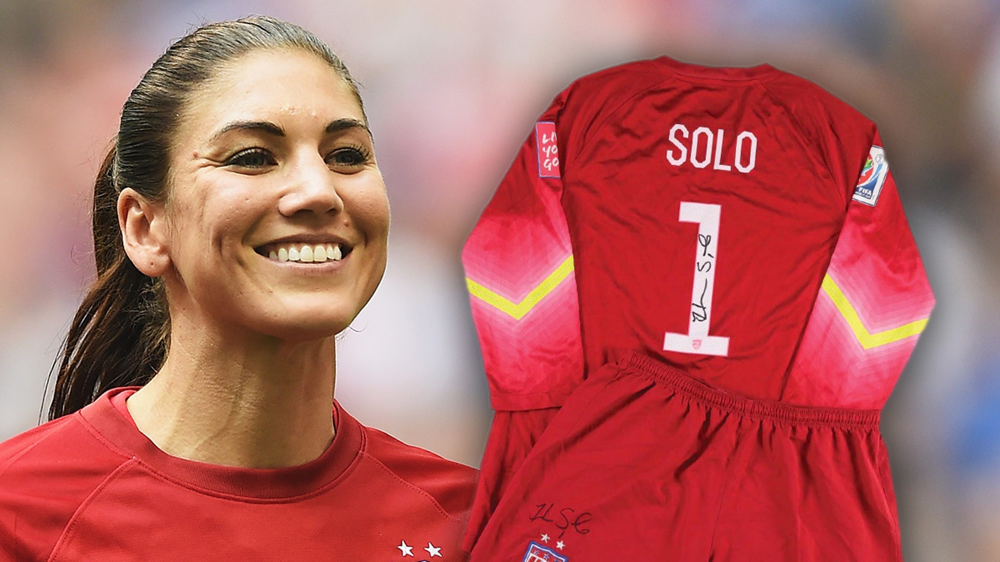 World Cup Collection Auction: Hope Solo’s Personal Treasures