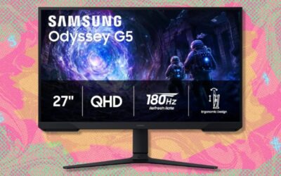 27-inch Samsung Odyssey G5 Gaming Monitor Deal: Save 32%