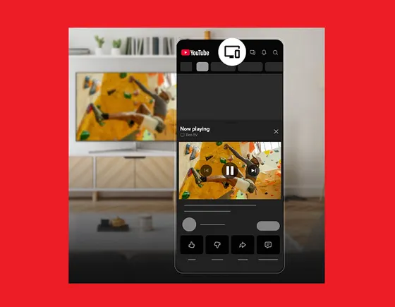 Mobile Phone Controls for CTV Added by YouTube