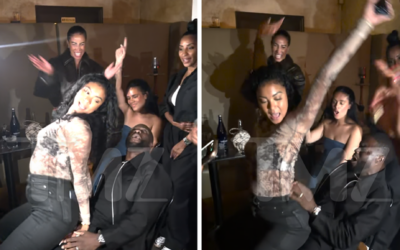 Lap Dance Surprise: Eniko Delights Kevin Hart on Video