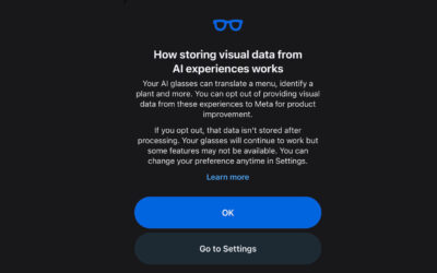 Stop Meta from Training AI on Your Smart Glasses Data