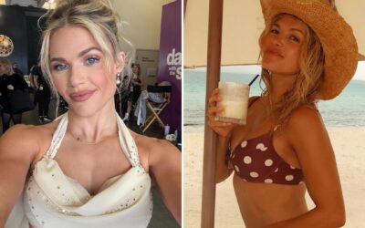 Witney Carson Celebrates 33rd Birthday with Hot Shots!