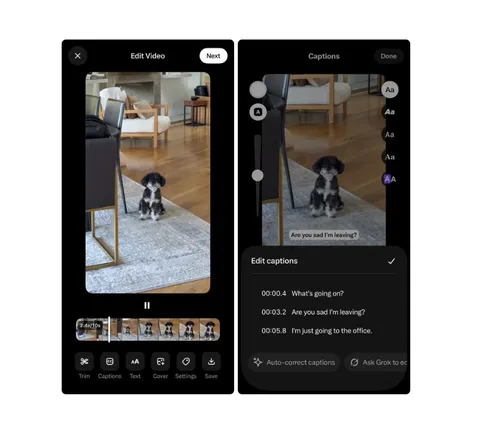 Video Composer Update Launched by X
