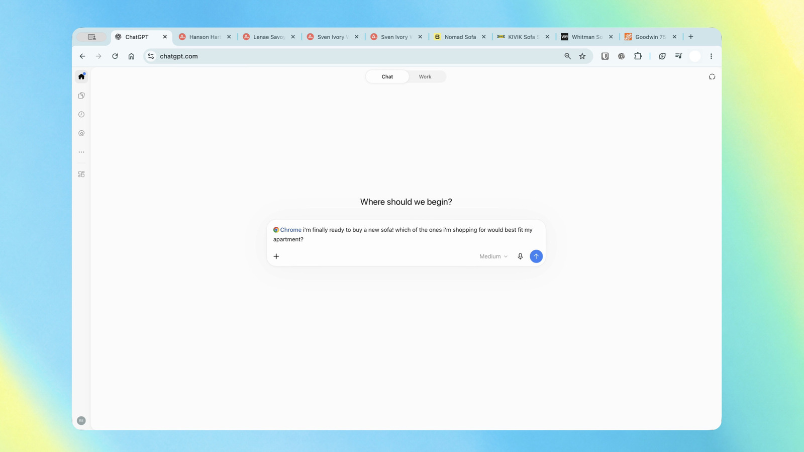 ChatGPT Can Access Your Chrome Tabs for Task Assistance ChatGPT Can Access Your Chrome Tabs for Task Assistance